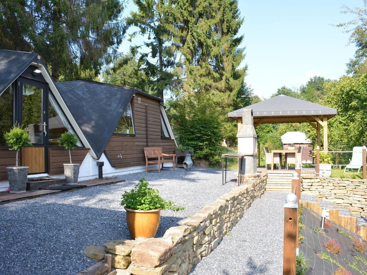 Chalet In Gesves With Roof Terrace Garden Bbq Bagian luar foto